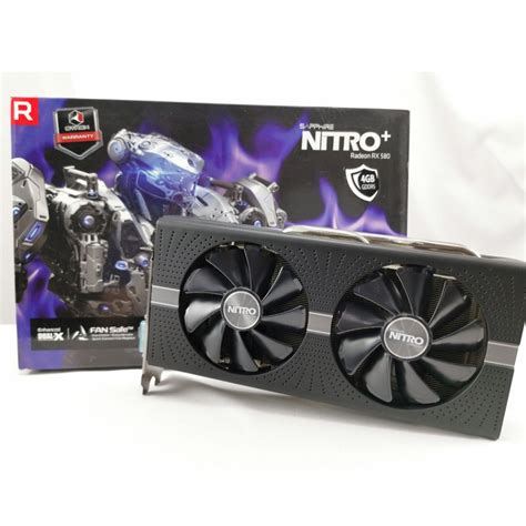 Sapphire Nitro+ RX 580 4GB DDR5 .